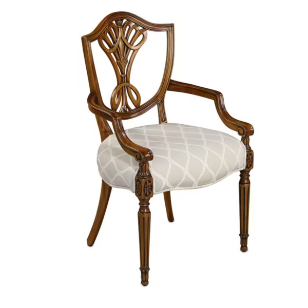 Taylor Bronte Carver Dining Chair with Arm Rest BRN01
