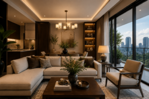 luxury condo interior