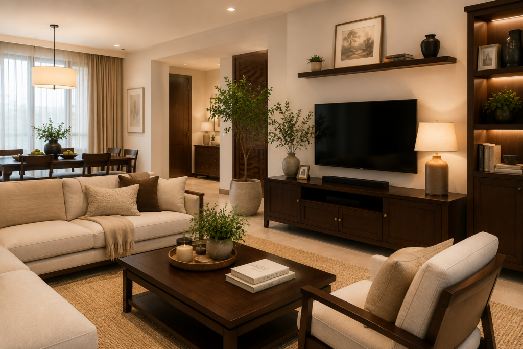 dark wood furniture ideas