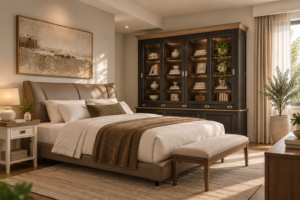 large furniture placement