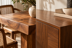 solid wood vs veneer