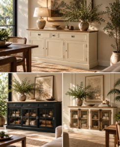 what to put on a sideboard